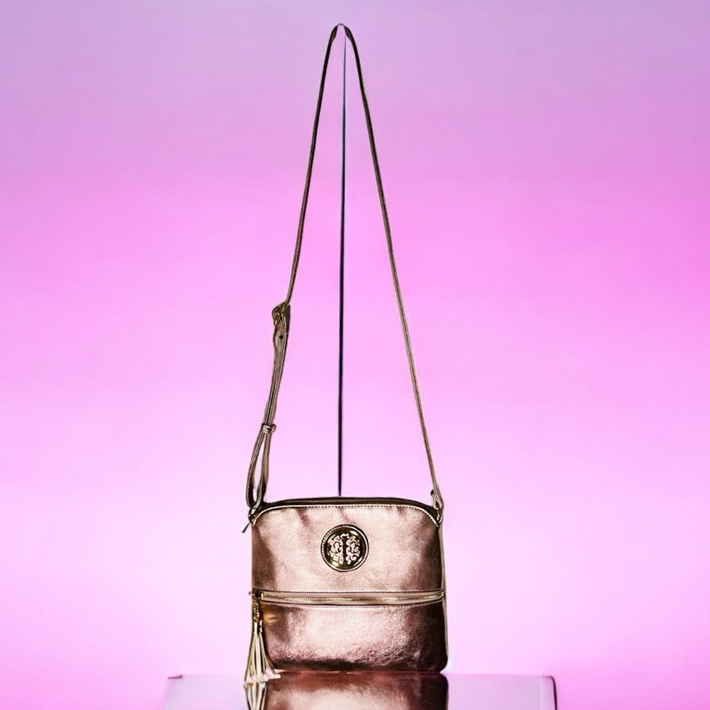 Metallic Crossbody Bag